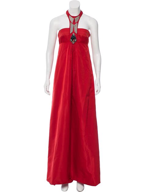 gucci dresses buy online|Gucci long evening dresses.